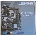 12th Gen - ASUS Prime H610M -K -D4 MB + Intel Pentium Gold G7400 CPU + 8GB DDR4 Transcend RAM - NEW!