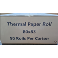 Thermal Till Rolls - Box of 50 (80 x 83)