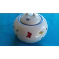 WIESENTHAL  BUTTERFLY COLLECTION SUGAR BOWL & LID
