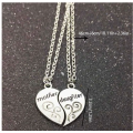 Mother & Daughter Double Necklace Forever