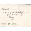 RSA Border War Mail Item - Censored Dated 26 - 1 1978
