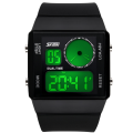 Skmei 3ATM Water Resistant LED Watch Black