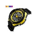 Skmei Men's Water Resistant Watch Yellow