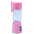 Portable Rechargeable Juice Blender- 4 blades Pink