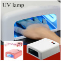 36 Watt Professional UV Nail Lamp Timer Art Gel Curing Polish 4 Tube Light Dryer