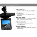 Portable HD Car DVR Driving CCTV Video Recorder Dashboard Monitor Camera Cam