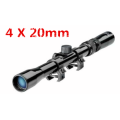 Rifle Scope for 22caliber Rifles and Air Gun 4 X 20mm