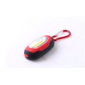 COB Mini LED Work Light Carabiner LED Flashlight with Magnet For Camping Working