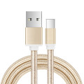 USB Type-c Line and Metal Plug Fast Charging Cable 100CM