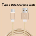 100CM USB Type-c Line and Metal Plug Fast Charging Cable for Huawei P9,Macbook,LG G5,Samsung