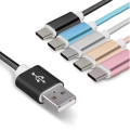 100CM USB Type-c Cable and Metal Plug Fast Charging Cable for Huawei P9, Macbook, LG G5, Samsung