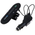 Magnetic Bluetooth Hands Free In Car Phone Kit Wireless Speaker Visor Clip Set