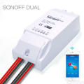 Sonoff Dual-ITEAD WiFi Wireless Smart Switch Module ABS Shell Socket Fr DIY Home