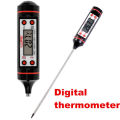 Digital Food Thermometer Meat BBQ Grill Kitchen Cooking Thermometer 4 Keys Manual