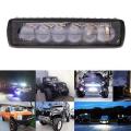 18W LED Bright Light Work Bar Driving Fog Offroad SUV Car Boat Lamp 4D