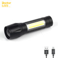 Rechargeable MINI Torch Cable USB