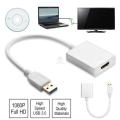 USB 3.0 to HDMI Full HD 1080P Video Conversion Converter Cable For PC iMac