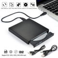 USB 2.0 External DVD CD RW Drive Writer Slim for PC Laptop