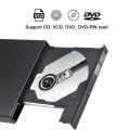 USB External DVD CD RW Drive Burner Writer Ultra Slim For PC Laptop
