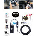 8LED WIFI Waterproof Endoscope Camera HD Borescope Fit Android IOS