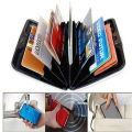 Block Aluminium Holder Security Wallet Bank Card Credit Card Hard Case Box