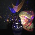 Rotating Projector Starry Night Light Moon Star Sky Cosmos Kids Room LED Lamp