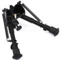 1X Adjustable Rifle Bipod Spring Return Stand