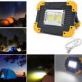 20W Portable COB LED Bright Light Outdoor Camping Fishing Work Light