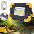 20W Portable COB LED Bright Light Outdoor Camping Fishing Work Light