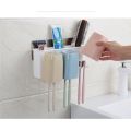 Multipurpose Toothbrush Combination Holder Shelf Bathroom Wall Mount