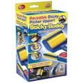 Sticky Buddy Reusable Sticky Picker Cleaner Lint Roller Pet Hair Remover Brush