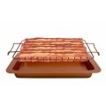 Bacon Bonanza by Gotham Steel Oven Healthier Drip Rack Tray with Pan