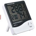 Clock AndTemperature Humidity Meter