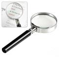 Magnifying Glass Handle 50mm Magnification Handheld Magnifier