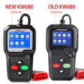 OBD2 Diagnostic Scanner Tool Car Code Reader EOBD Engine Fault Scan 2.4 KW680