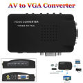 HDTV Video Converter AV to VGA Adapter RCA Composite For PC Monitor Notebook