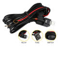 40A Wiring Harness LED Light Bar 12V Relay Fuse  ON-Off Switch 1 Lead
