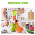 Multifunctional Vegetable Cutter Hand Rock Tube Rotary Grater
