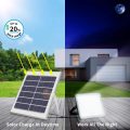 100W Solar LED Flood Light with Separate Solar Panel Including Remote Control