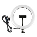 LED Curved Diffuse Ring Fill Light Mobile Phone Live Selfie Dimmable