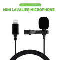Lavalier Microphone for Apple Devices Iphone Ipad,Lightning Connector