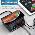 X9 Adapter Smart Charger 8 USB Ports Wireless Charging