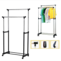 Stainless Foldable 4 Tiers Clothes Hanger Laundry Airer Drying Hanging Rack