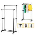 Stainless Foldable 4 Tiers Clothes Hanger Laundry Airer Drying Hanging Rack