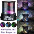 LED Star Master Sky Night Lights Cosmos Starry Projector Bedroom Lamp Kids