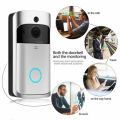Wireless WiFi Video Doorbell Two-Way Talk Smart Security Camera HD Doorbell