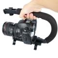 Stabilizer C-Shape  Bracket Video Handheld Grip For DV Camcorder Camera DSLR