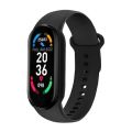 Smart Band with Heart Rate Monitor Fit Pro App M6