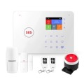 WiFi Smart Life Home Alarm Security Protection GSM Alarm System Motion Sensor Wireless