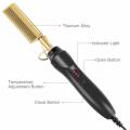 Hot Comb Hair Straightener Electric Hair Straightener Wet and Dry